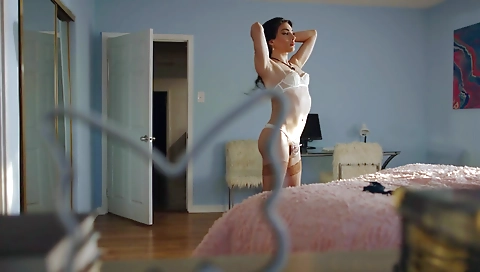 Tranny get subslut on tranny tied up and fucked