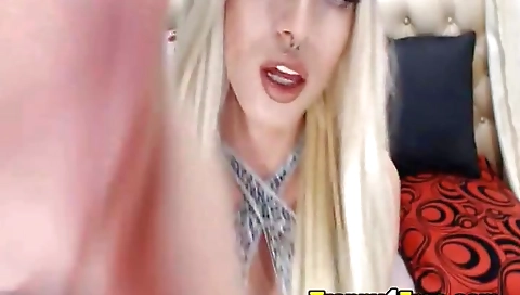 Hot blonde does anal sex with toys