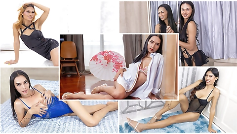 Shemal pucko asian with a sexy body